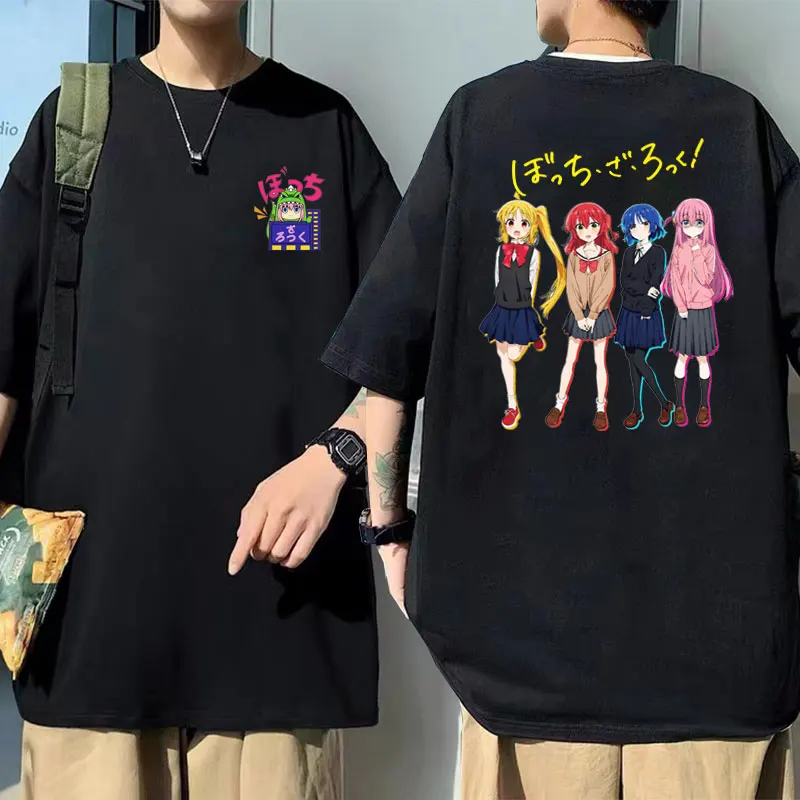 Limited Anime Funny Bocchi The Rock T Shirt Manga Men Women Cotton O-Neck Oversized Tshirt Kawaii Hitori Gotoh Graphic T-shirts
Limited Anime Funny Bocchi The Rock T Shirt Manga Men Women Cotton O-Neck Oversized Tshirt Kawaii Hitori Gotoh Graphic T-shirts
