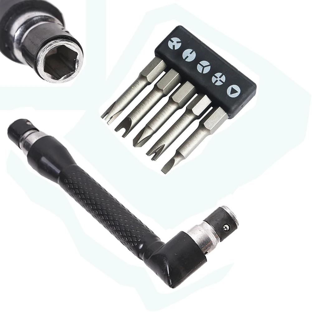 L-shaped Wrench 50mm Screwdriver Bits Set Triangle/Y/U/Three Points/Four Points Head 6.35mm Hex Shank For Repairing Manual Tools
L-shaped Wrench 50mm Screwdriver Bits Set Triangle/Y/U/Three Points/Four Points Head 6.35mm Hex Shank For Repairing Manual Tools