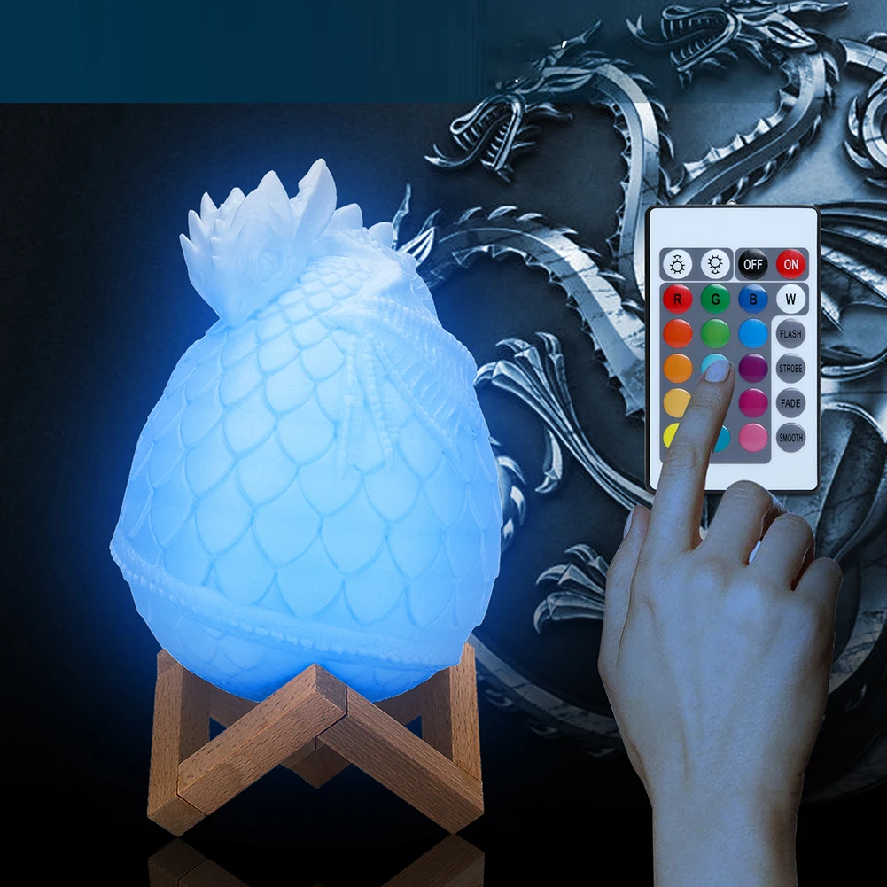 3D Print Light 16 Colors Colorful Change LED Edible Degradable PLA Decorative Night Lamp Environmental Protection Creative Gift
3D Print Light 16 Colors Colorful Change LED Edible Degradable PLA Decorative Night Lamp Environmental Protection Creative Gift