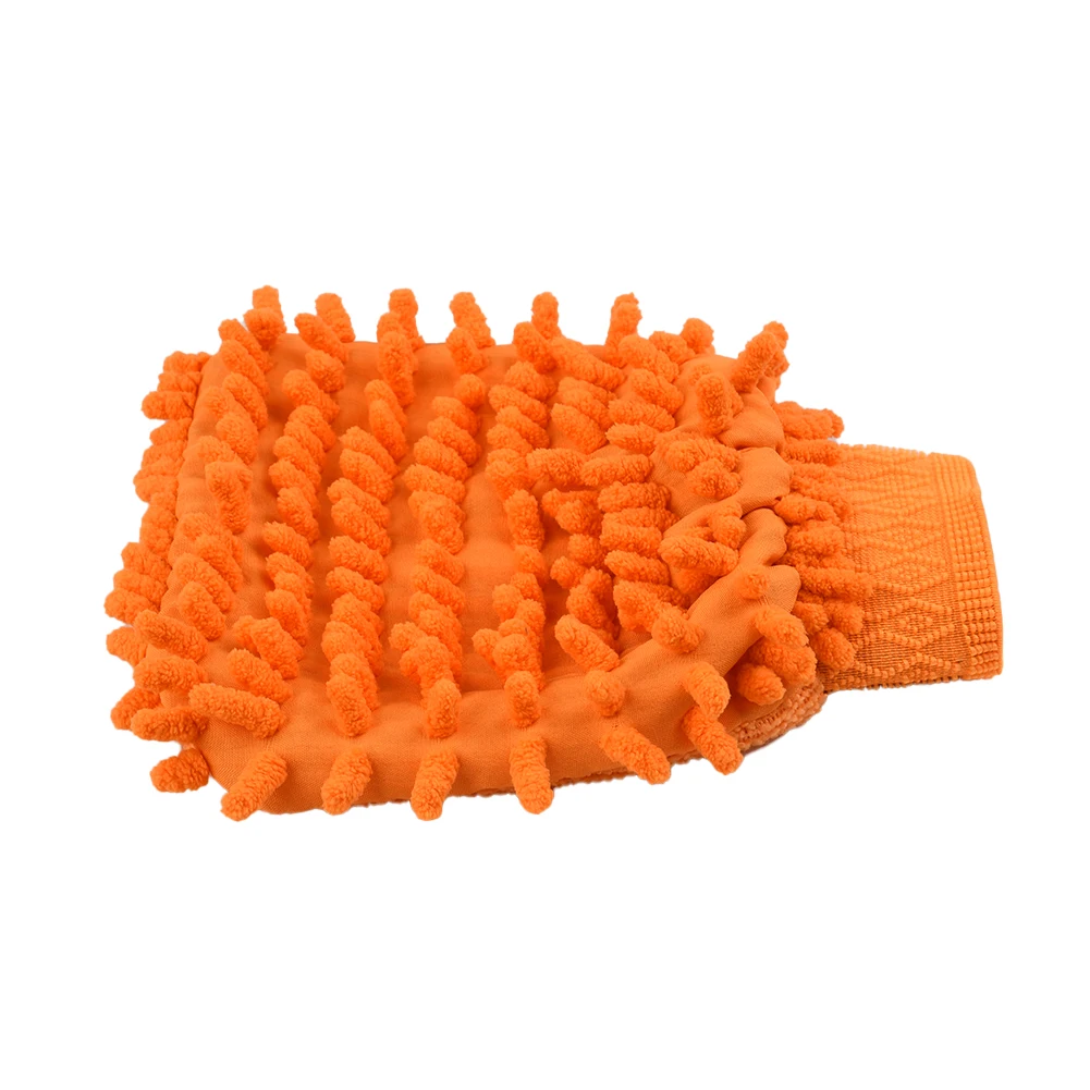 

Microfiber Thick Coral Fleece Car Cleaning Tool Cleaning Glove Double-sided Wipes ATVs Accessories Car Coat Dust Washer