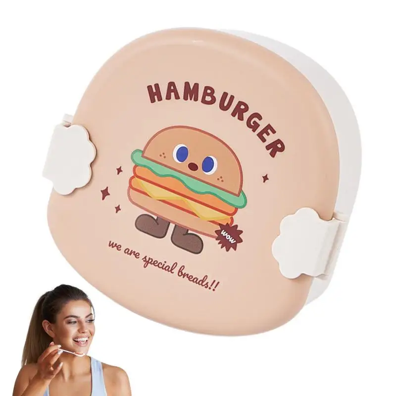 Cartoon Lunch Box Creative Burger Print Lunch Bento Boxes Food Container Dinnerware Kid Childen Lunchbox With Spoon
Cartoon Lunch Box Creative Burger Print Lunch Bento Boxes Food Container Dinnerware Kid Childen Lunchbox With Spoon