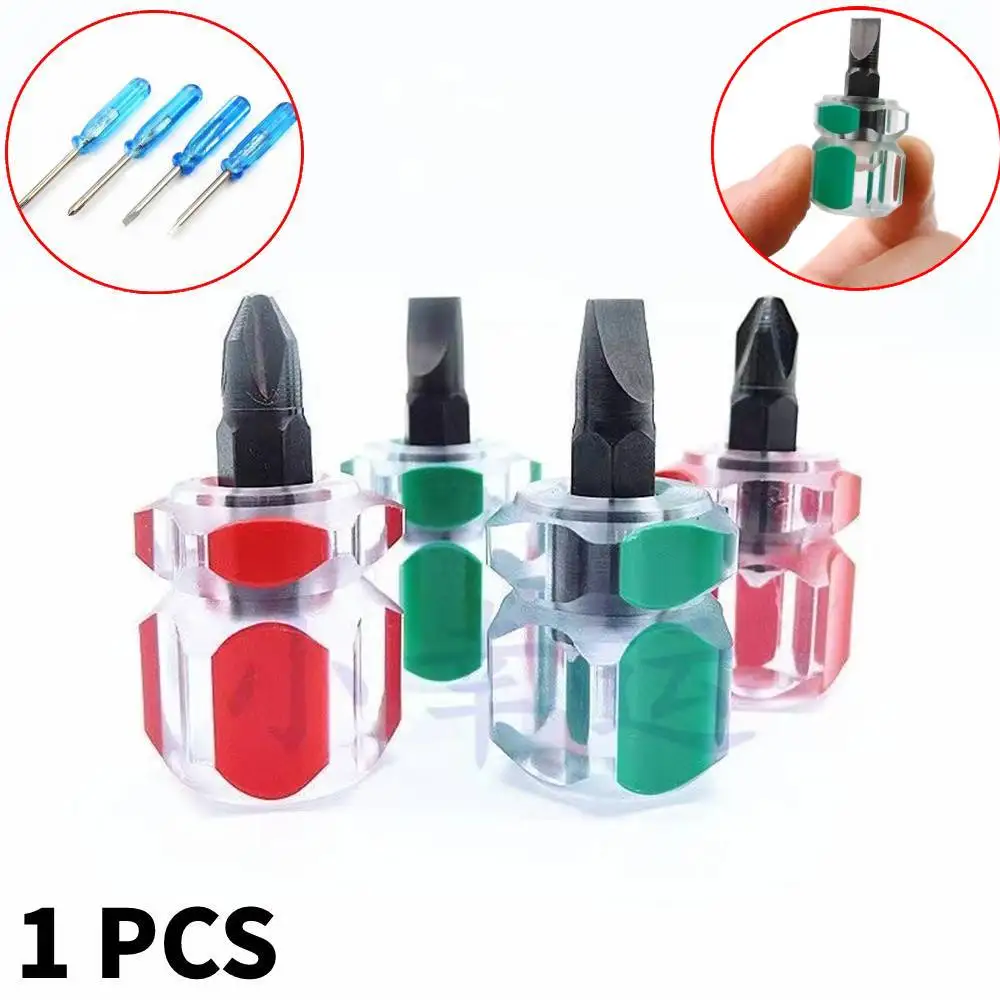 1pcs Screwdriver Kit Set Mini Small Portable Radish Head Screw Driver Precision Car Repair Transparent Handle Repair Hand Tools
1pcs Screwdriver Kit Set Mini Small Portable Radish Head Screw Driver Precision Car Repair Transparent Handle Repair Hand Tools