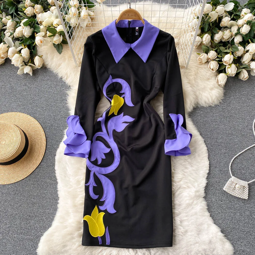 Aibeautyer New Casual Spring Autumn Floral Print Slim Lady Full Dress A Line Polo Collar Chiffon Pullovrt Women Dresses
Aibeautyer New Casual Spring Autumn Floral Print Slim Lady Full Dress A Line Polo Collar Chiffon Pullovrt Women Dresses