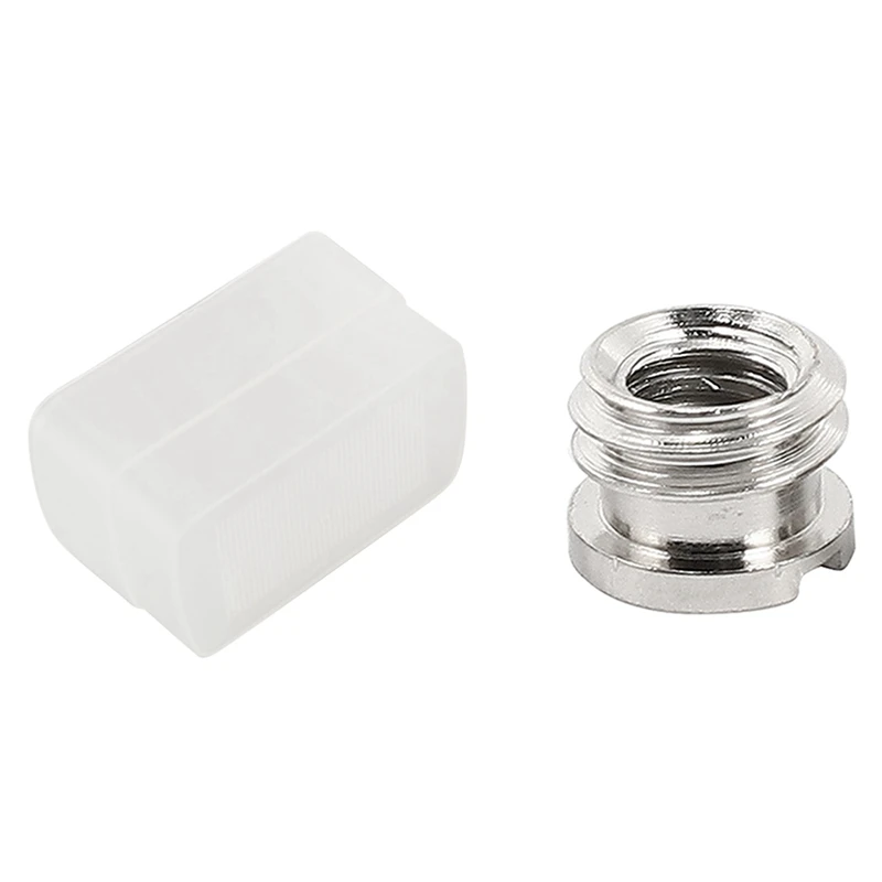 1X купол рассеивателя вспышки для Canon 540EX, 550EX & 4X стандарт 1/4Inch-20 переходник с внутренней резьбой на 3/8Inch-16
1X купол рассеивателя вспышки для Canon 540EX, 550EX & 4X стандарт 1/4Inch-20 переходник с внутренней резьбой на 3/8Inch-16