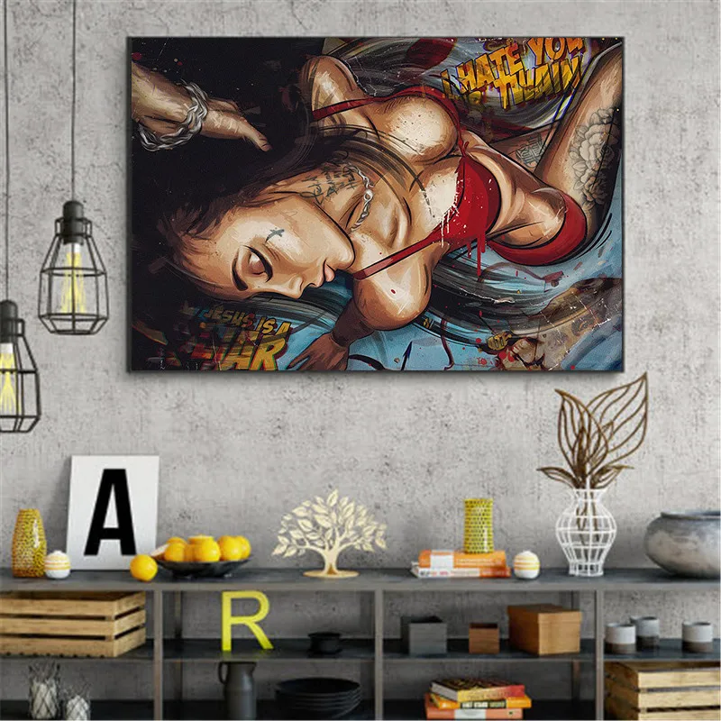 Modern Sexy Women Paintings Figure Painting Wall Art Poster Prints Canvas Decorative Picture for Living Room Home Decor Unframed
Modern Sexy Women Paintings Figure Painting Wall Art Poster Prints Canvas Decorative Picture for Living Room Home Decor Unframed