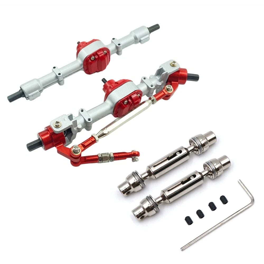 Metal Front & Rear Bridge Axle with Drive Shaft for MN D90 D91 D96 D99S MN-90 MN99S 1/12 RC Car Upgrade Parts
Metal Front & Rear Bridge Axle with Drive Shaft for MN D90 D91 D96 D99S MN-90 MN99S 1/12 RC Car Upgrade Parts