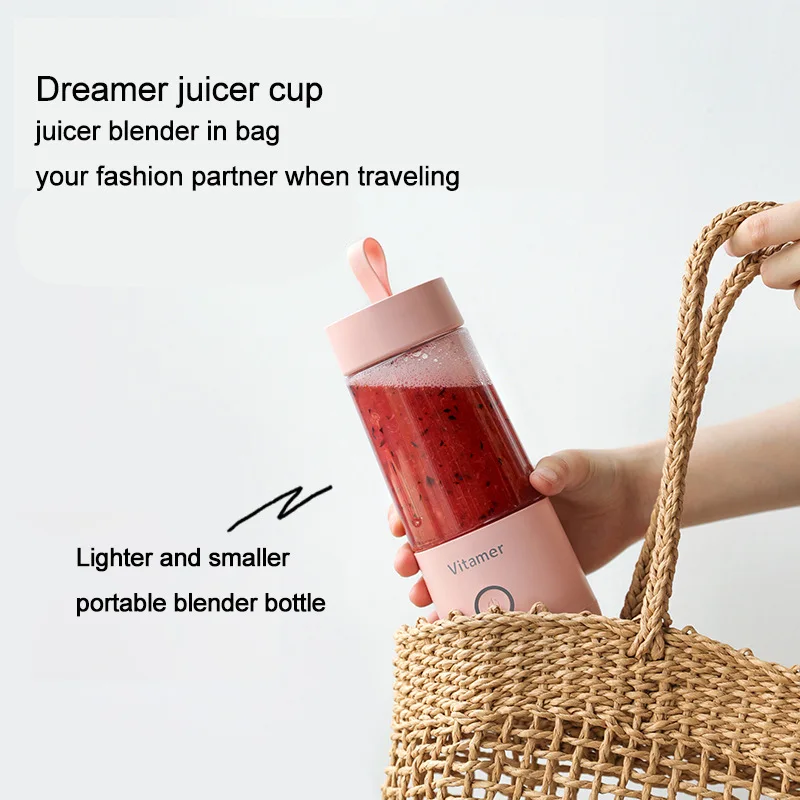 Portable Electric Juicer Blender Usb Mini Fruit Mixers Juicers Fruit Extractors Food Milkshake Multifunction Juice Maker Machine
Portable Electric Juicer Blender Usb Mini Fruit Mixers Juicers Fruit Extractors Food Milkshake Multifunction Juice Maker Machine