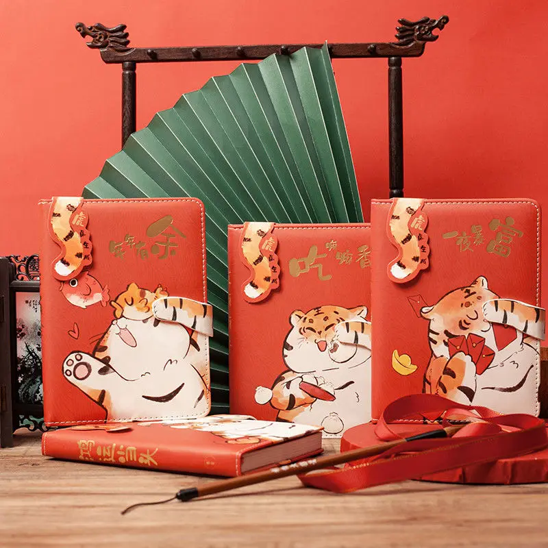 Cute Super Cute Tiger Pocket Book New Year Blessing Girl Xindaimeng Cartoon Leather Portable Magnetic Buckle Diary
Cute Super Cute Tiger Pocket Book New Year Blessing Girl Xindaimeng Cartoon Leather Portable Magnetic Buckle Diary