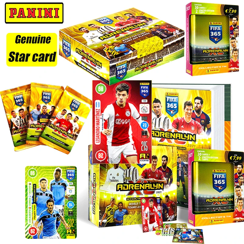 

Panini 2020/21 Fifa 365 Adrenalyn Xl Tcg Rare Bronzing Collection Star Card Boxed Canned Christmas Birthday Gift Game Toys