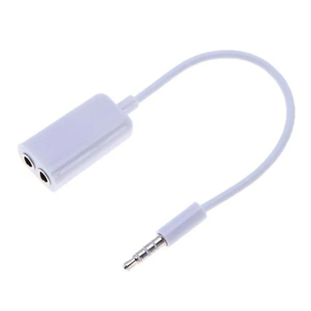 3.5mm Double Earphone Headphone Splitter Cable Cord Adapter Jack Plug Audio Cable Cellphone Accessories
3.5mm Double Earphone Headphone Splitter Cable Cord Adapter Jack Plug Audio Cable Cellphone Accessories