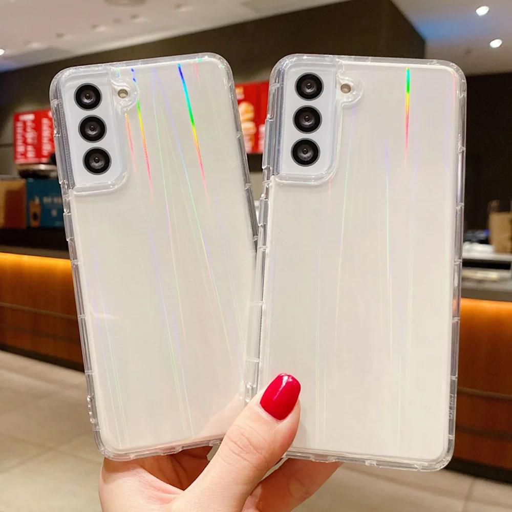 For Samsung Galaxy S20 S21 FE Ultra S10 Plus Gradient Laser Case A 12 52 52S 5G 51 21S 31 32 50 50S 30S 71 72 Silicone Cover
For Samsung Galaxy S20 S21 FE Ultra S10 Plus Gradient Laser Case A 12 52 52S 5G 51 21S 31 32 50 50S 30S 71 72 Silicone Cover