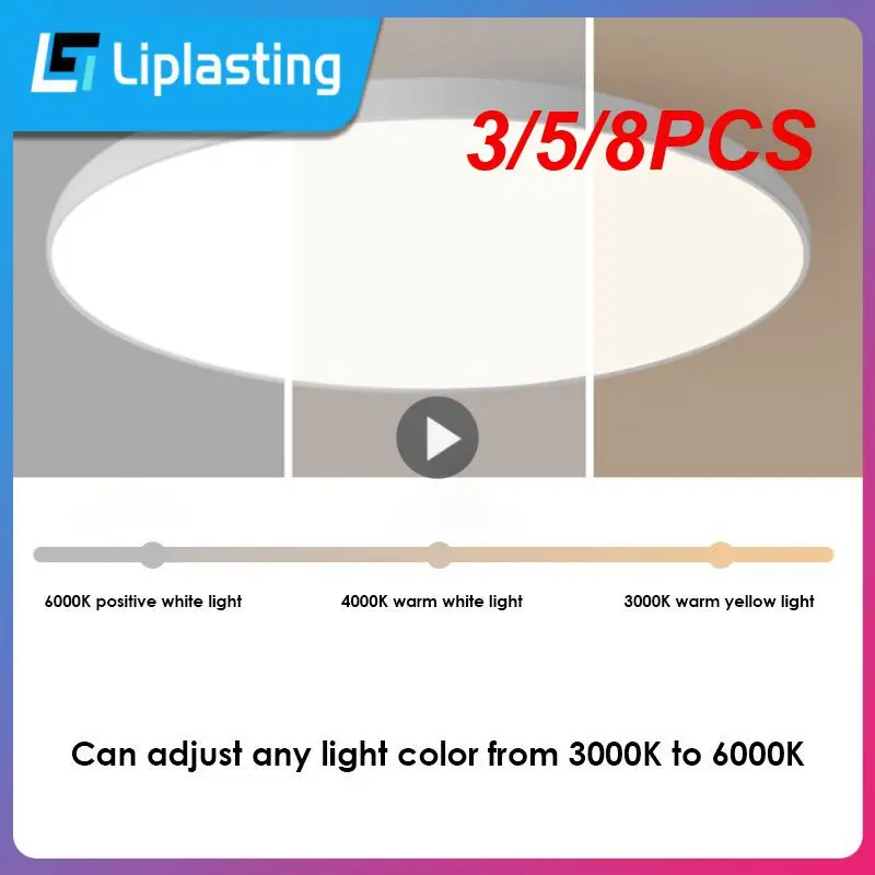 3/5/8PCS Smart Home App Voice Control Smart Led Ceiling Light Tuya Wifi Ceiling Lamp Rgb Warm White Dimmable Night Light
3/5/8PCS Smart Home App Voice Control Smart Led Ceiling Light Tuya Wifi Ceiling Lamp Rgb Warm White Dimmable Night Light