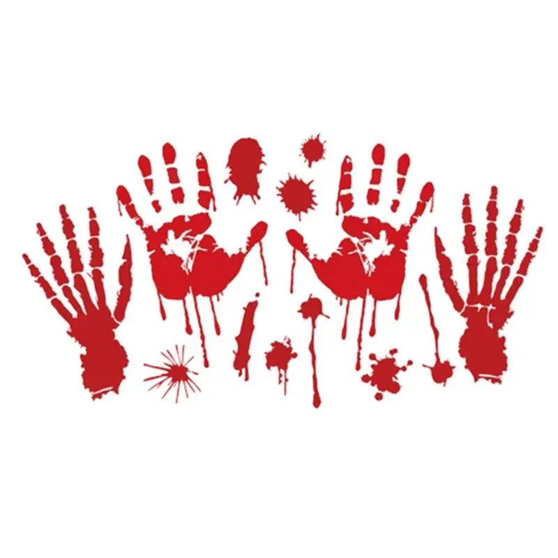 Halloween Window Clings Self-Adhesive Footprint Ghost Hand Horror Stickers Horror Stickers For Window Wall Floors Indoor/Outdoor
Halloween Window Clings Self-Adhesive Footprint Ghost Hand Horror Stickers Horror Stickers For Window Wall Floors Indoor/Outdoor