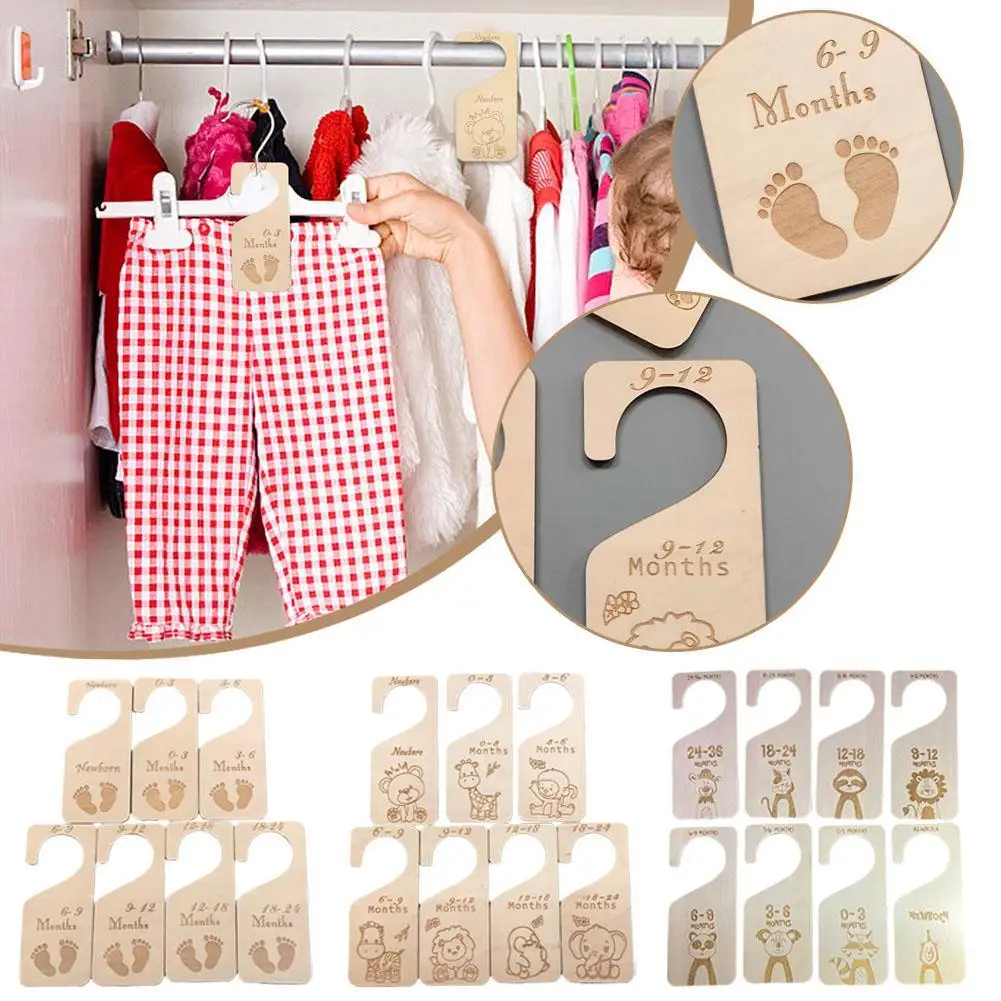 7Pcs Baby Closet Dividers Cartoon Infant To 24 Months Nursery Clothes Organizers Hanger Wardrobe Hanging Label
7Pcs Baby Closet Dividers Cartoon Infant To 24 Months Nursery Clothes Organizers Hanger Wardrobe Hanging Label