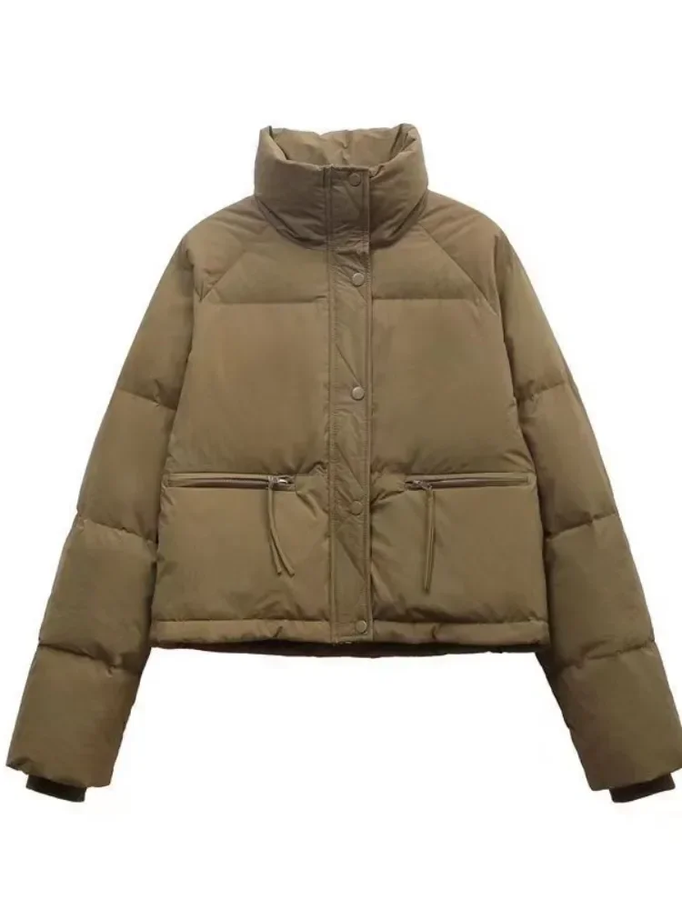 Women's Jacket 2023 New in Cotton-padded Clothes Short Korean Fashion Stand Collar Thicken Bread Jacket Women Coat Tops Winter
Women's Jacket 2023 New in Cotton-padded Clothes Short Korean Fashion Stand Collar Thicken Bread Jacket Women Coat Tops Winter