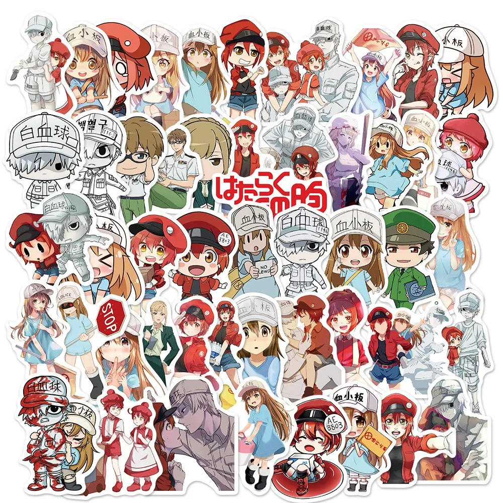 Стикеры аниме Hataraku Saibou для ноутбука, скейтборда, багажа, мотоцикла, водостойкие, 10/50 шт.
Стикеры аниме Hataraku Saibou для ноутбука, скейтборда, багажа, мотоцикла, водостойкие, 10/50 шт.