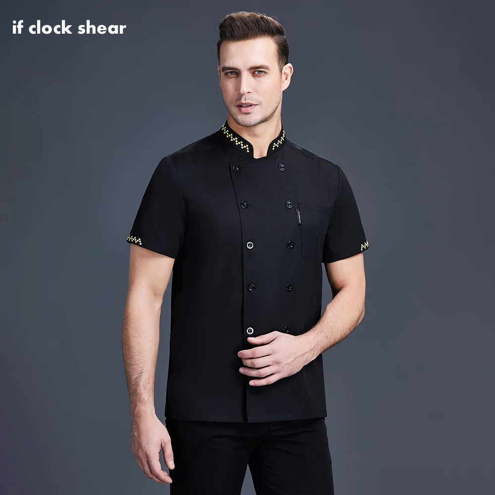 Unisex Chef Jacket Men's Chef Coat Restaurant Kitchen Chef Uniform Wholesale Clothes Women Cooking Professional Sushi Chef Coat
Unisex Chef Jacket Men's Chef Coat Restaurant Kitchen Chef Uniform Wholesale Clothes Women Cooking Professional Sushi Chef Coat