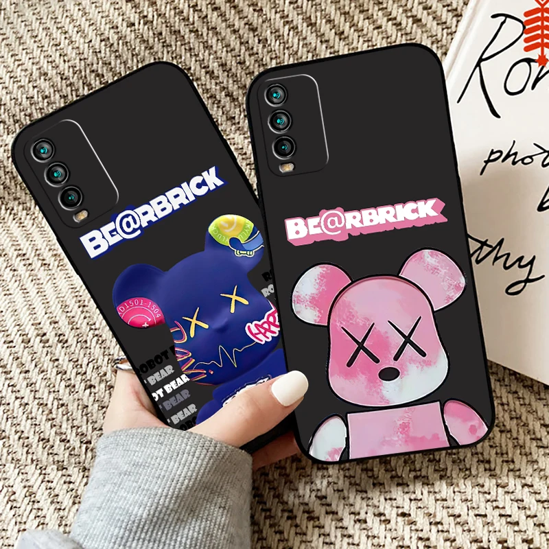 Fashion Brand Luxury Bear For Redmi 9T Phone Case For Xiaomi Redmi 9T Soft Liquid Silicon Silicone Cover Black Back Carcasa
Fashion Brand Luxury Bear For Redmi 9T Phone Case For Xiaomi Redmi 9T Soft Liquid Silicon Silicone Cover Black Back Carcasa