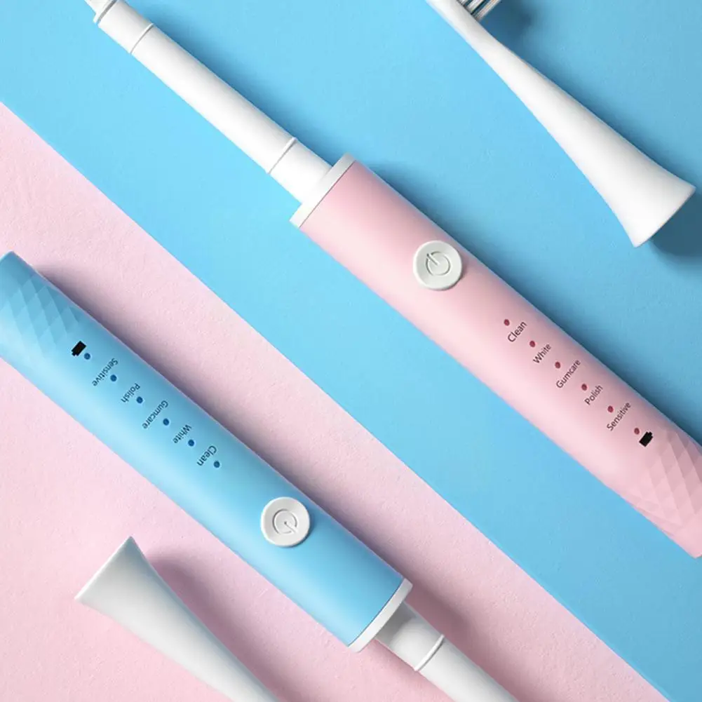 Electric Toothbrush Smart 5-speed Tooth Brush Ultrasonic USB Adult Waterproof Automatic Toothbrush Rechargeable F5O6
Electric Toothbrush Smart 5-speed Tooth Brush Ultrasonic USB Adult Waterproof Automatic Toothbrush Rechargeable F5O6