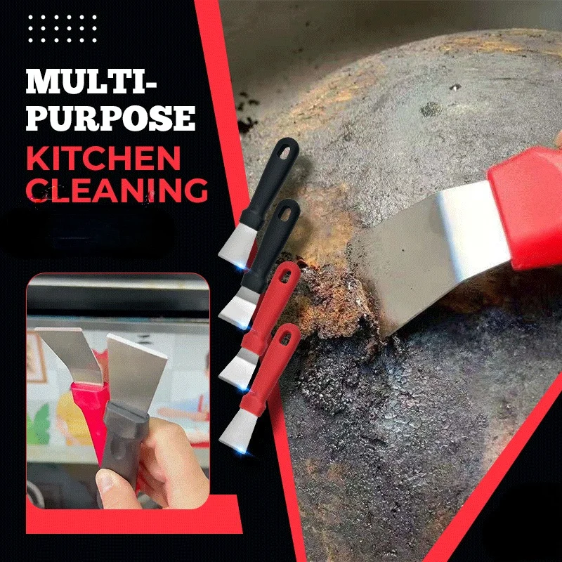 Kitchen Cleaning Shovel Stainless Steel Fume Shovel Gas Stove Bottom Cleaning Tool Floor Window Gap Home Decontamination Tool
Kitchen Cleaning Shovel Stainless Steel Fume Shovel Gas Stove Bottom Cleaning Tool Floor Window Gap Home Decontamination Tool