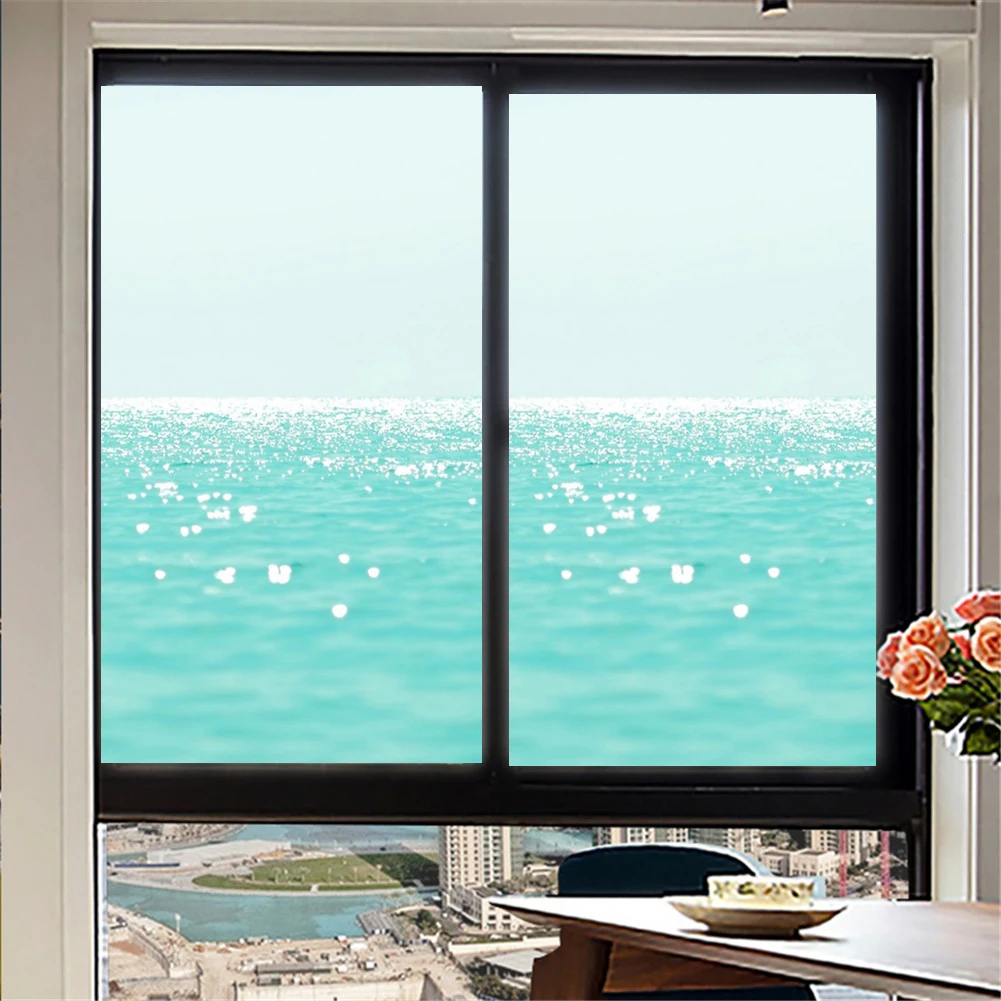 Privacy Windows Film Decorative Blue Ocean Stained Glass Window Stickers No Glue Static Cling Frosted Window cling 06
Privacy Windows Film Decorative Blue Ocean Stained Glass Window Stickers No Glue Static Cling Frosted Window cling 06