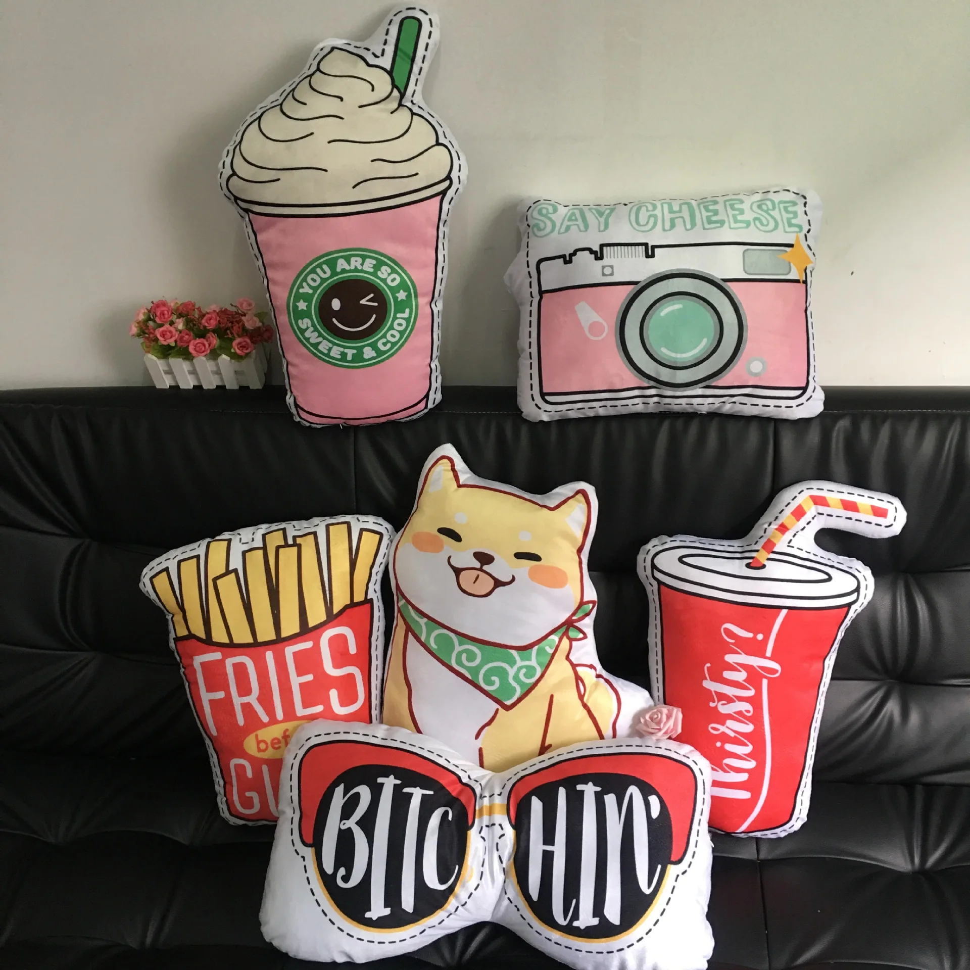 40-60cm Creative 3D Real Life Ice Cream Plush Cake French Doll Toys Cones Pillow Stuffed Home Pillow Office Nap Pillow Cushions
40-60cm Creative 3D Real Life Ice Cream Plush Cake French Doll Toys Cones Pillow Stuffed Home Pillow Office Nap Pillow Cushions