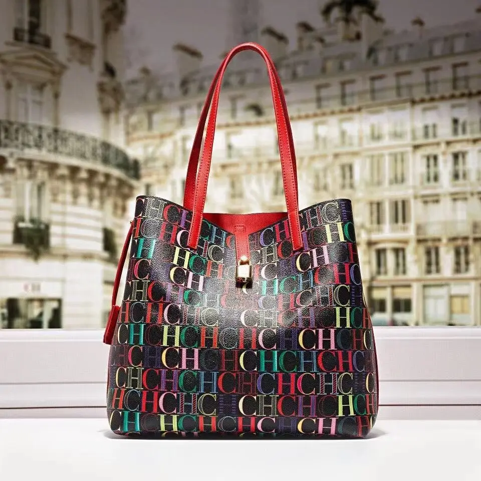 100% Real Leather Totes Women 2022 New Fashion Female CH Print Bucket Handbag Luxury Designer Purses and Handbags Channels Bolsa
100% Real Leather Totes Women 2022 New Fashion Female CH Print Bucket Handbag Luxury Designer Purses and Handbags Channels Bolsa