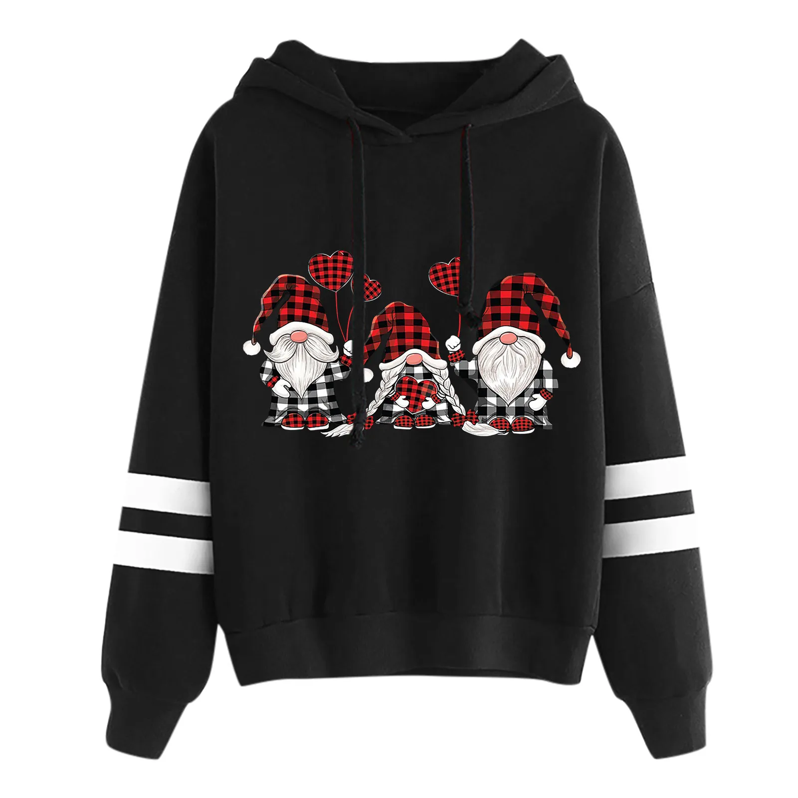 Women Christmas Print Hooded Long Sleeves Sweatshirt Casual Pullover Tops Womens Pullover Hoodies Casual Sweatshirt for Women
Women Christmas Print Hooded Long Sleeves Sweatshirt Casual Pullover Tops Womens Pullover Hoodies Casual Sweatshirt for Women