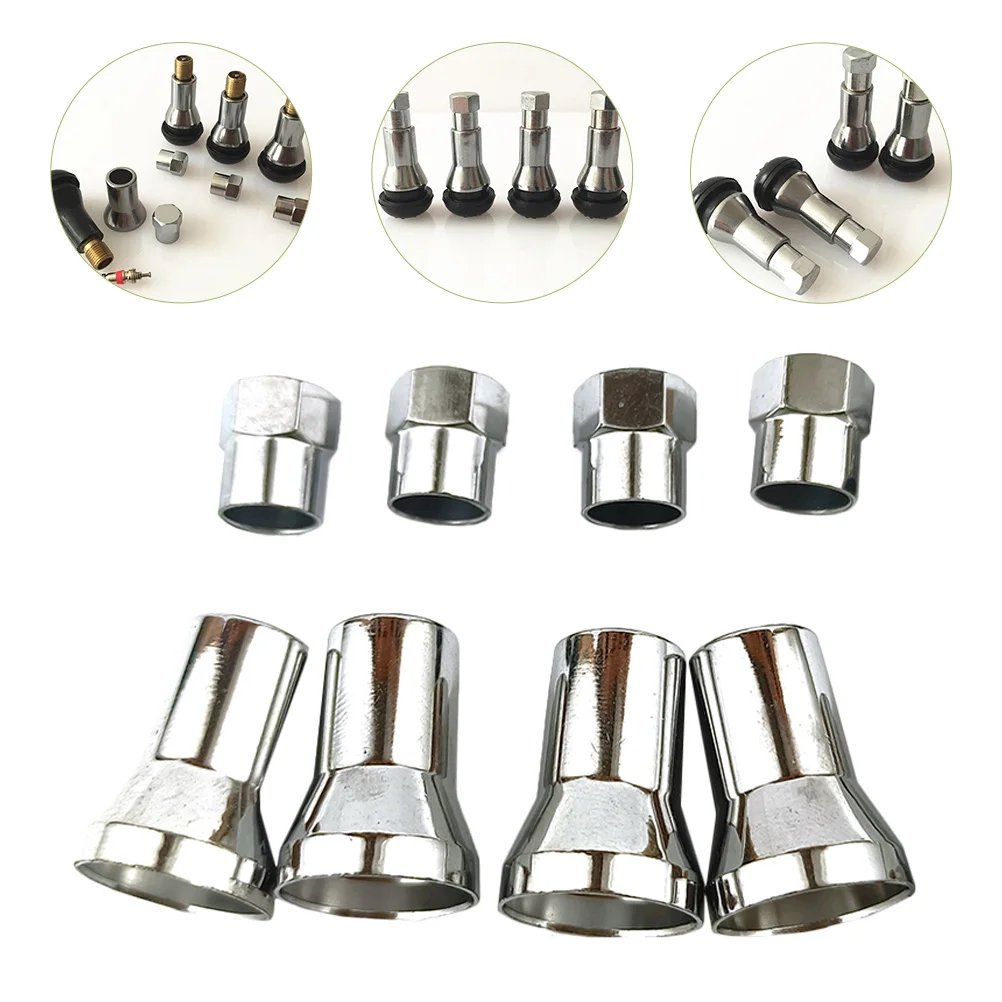 4 Sets Tire Valve Stem Cap with Sleeve Cover Chrome American Car and Truck
4 Sets Tire Valve Stem Cap with Sleeve Cover Chrome American Car and Truck