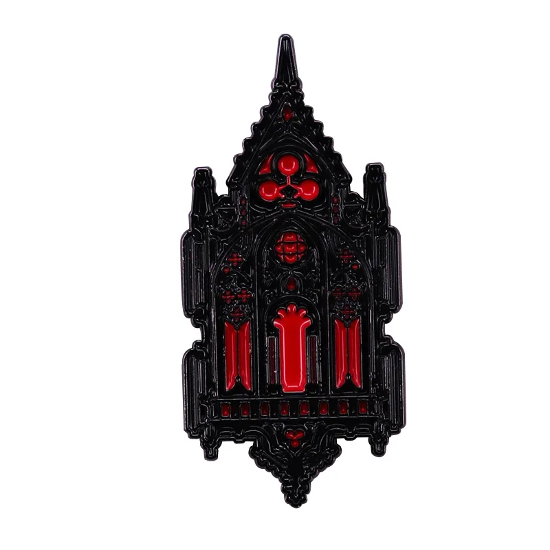 Gothic Church Accessories Enamel Jewelry Gift Pin Fashionable Creative Cartoon Brooch Lovely Enamel Badge Clothing Accessories
Gothic Church Accessories Enamel Jewelry Gift Pin Fashionable Creative Cartoon Brooch Lovely Enamel Badge Clothing Accessories