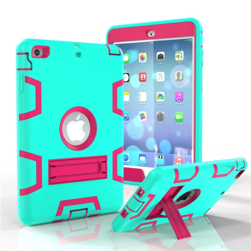 Fashion Armor Case For iPad mini 3 2 1 Kid Safe Heavy Duty Silicone Hard Cover For ipad mini 1 2 mini3 7.9 inch Tablet Case
Fashion Armor Case For iPad mini 3 2 1 Kid Safe Heavy Duty Silicone Hard Cover For ipad mini 1 2 mini3 7.9 inch Tablet Case