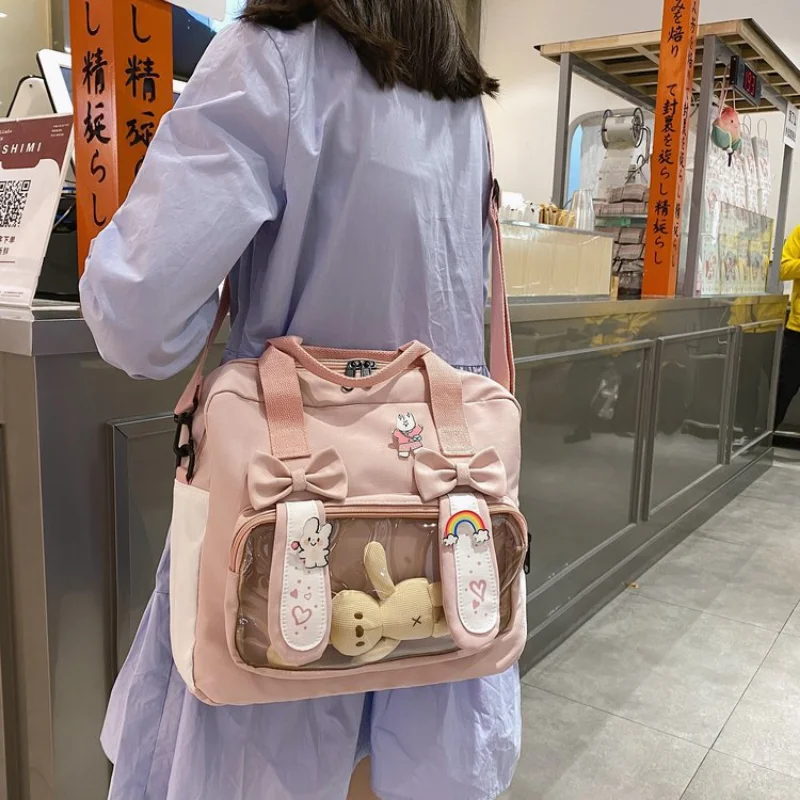 Kawaii Shoulder Backpack Korean Japanese Students Cartoon Cute Girl School Bag for Women Students Shopping Travel Anime Purse
Kawaii Shoulder Backpack Korean Japanese Students Cartoon Cute Girl School Bag for Women Students Shopping Travel Anime Purse