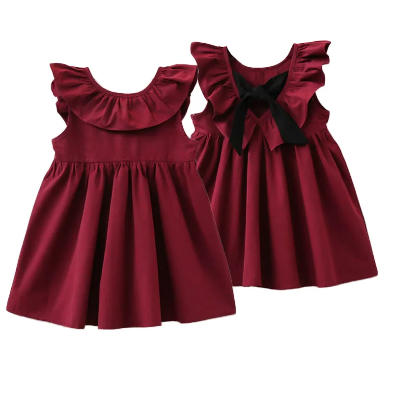 Summer Sleeveless Girls Dress Toddler Kids Ruffles Dress Children Cotton Clothes Cute Princess Girl Party Ruched Dresses
Summer Sleeveless Girls Dress Toddler Kids Ruffles Dress Children Cotton Clothes Cute Princess Girl Party Ruched Dresses