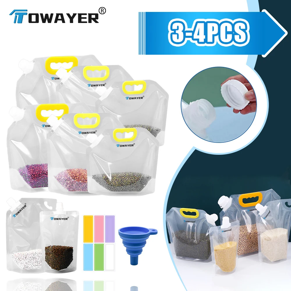 Towayer Reusable Food Storage Containers Portable Food Packaging Bag Bag Fresh Bag Food Storage Bag Fresh Wrap Moisture-proof
Towayer Reusable Food Storage Containers Portable Food Packaging Bag Bag Fresh Bag Food Storage Bag Fresh Wrap Moisture-proof