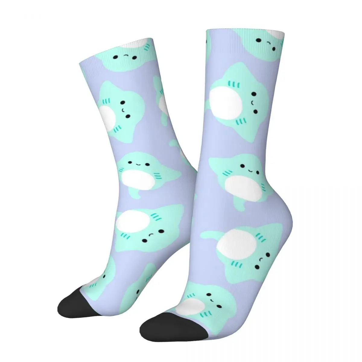Harajuku Maggie The Sting-ray Squishmallow Football Socks Cute Polyester Middle Tube Socks for Women Men Sweat Absorbing
Harajuku Maggie The Sting-ray Squishmallow Football Socks Cute Polyester Middle Tube Socks for Women Men Sweat Absorbing