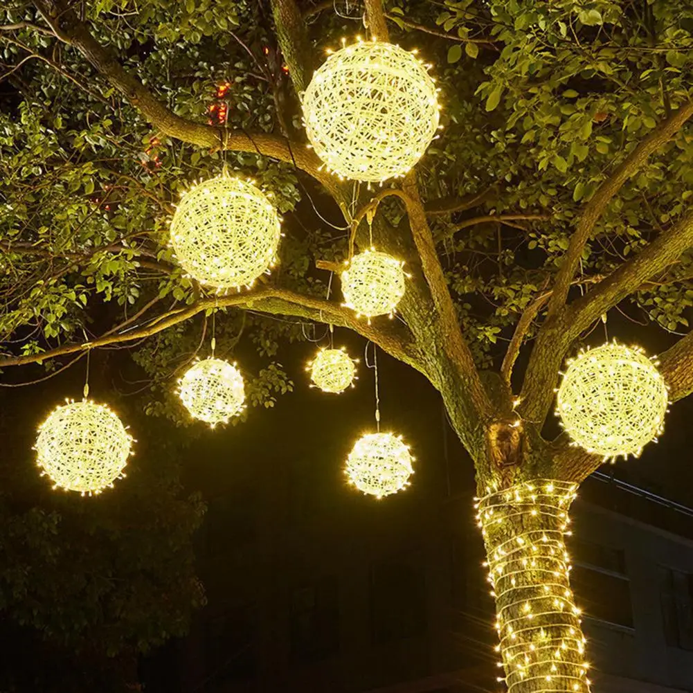 Lightweight Good Garden Creative Rattan Ball Style LED Lamp Decor Attractive Garden Lamp Glare Free for Household
Lightweight Good Garden Creative Rattan Ball Style LED Lamp Decor Attractive Garden Lamp Glare Free for Household