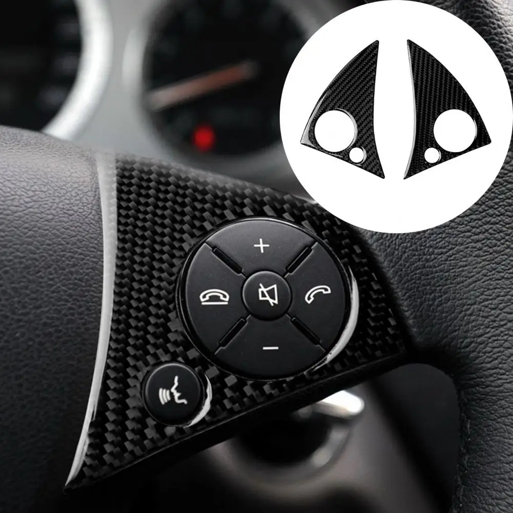 2Pcs Durable Car Sticker Fall-proof Scratch-resistant Steering Wheel Decal Car Steering Wheel Button Panel Frame Cover
2Pcs Durable Car Sticker Fall-proof Scratch-resistant Steering Wheel Decal Car Steering Wheel Button Panel Frame Cover
