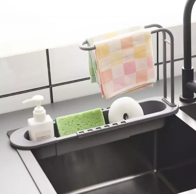 Kitchen Telescopic Sink Shelf Drainer Rack Kitchen Organizer Soap Sponge Holder Towel Rack Storage Basket Kitchen Accessories
Kitchen Telescopic Sink Shelf Drainer Rack Kitchen Organizer Soap Sponge Holder Towel Rack Storage Basket Kitchen Accessories