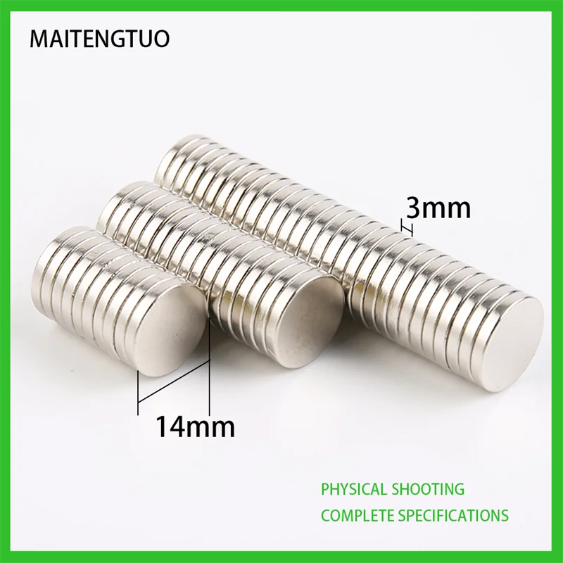 5~100PCS 14x3mm Search Minor Magnet Diameter 14mm x 3mm Bulk Small Round Magnetic Neodymium Disc Magnets 14*3mm
5~100PCS 14x3mm Search Minor Magnet Diameter 14mm x 3mm Bulk Small Round Magnetic Neodymium Disc Magnets 14*3mm