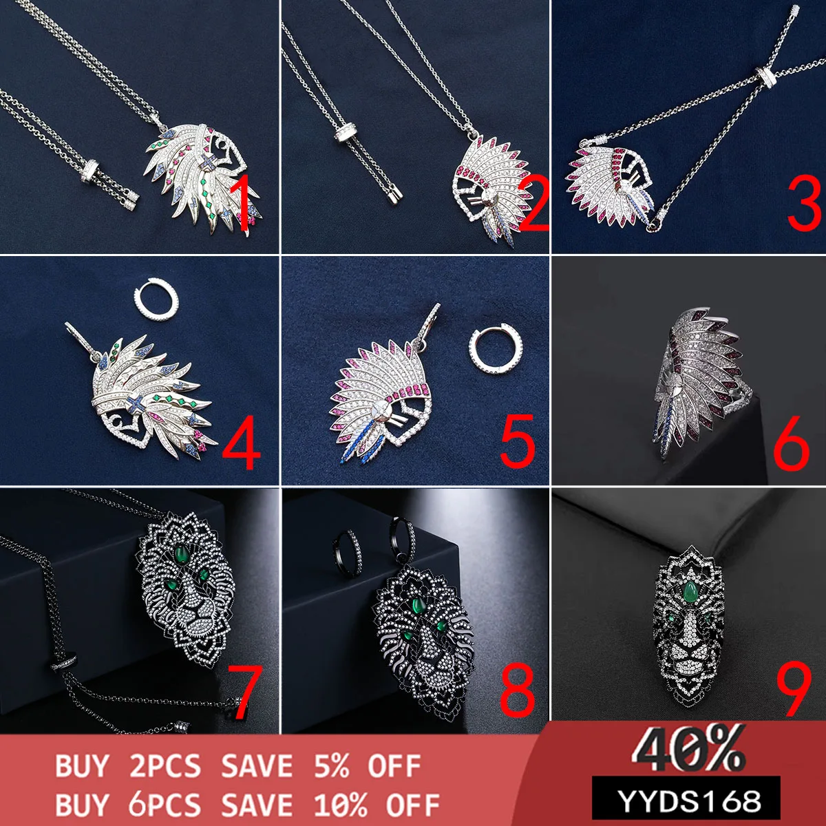High Quality Modern Fashion Personality Black Gray Lion Series, Male and Female Same Style
High Quality Modern Fashion Personality Black Gray Lion Series, Male and Female Same Style