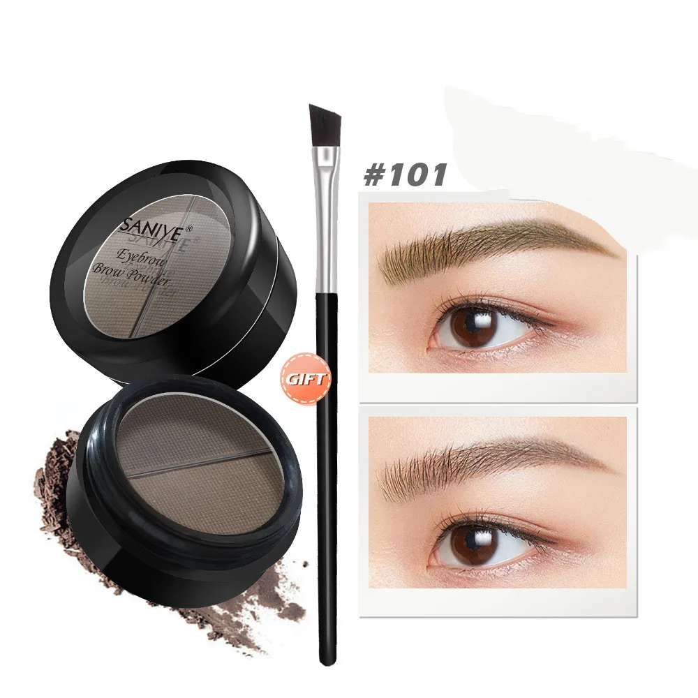 HEALLOR Two-color Eyebrow Powder Palette Professional Eye Makeup Three-dimensional Natural Eye Brow Powder
HEALLOR Two-color Eyebrow Powder Palette Professional Eye Makeup Three-dimensional Natural Eye Brow Powder