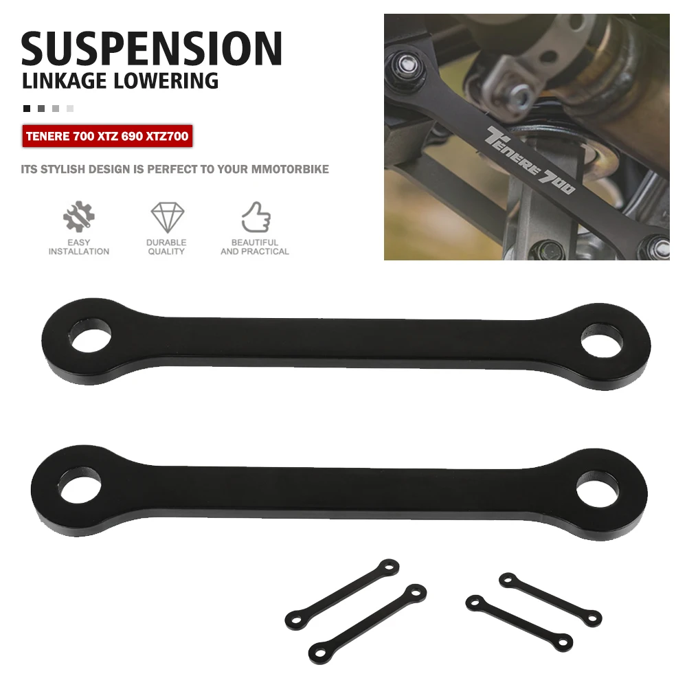 Tenere 700 Rally XT700Z TX690Z Linkage Lowering Link Extended Lower Kit Accessories For Yamaha Tenere 700 XTZ690 2019 2020 2021
Tenere 700 Rally XT700Z TX690Z Linkage Lowering Link Extended Lower Kit Accessories For Yamaha Tenere 700 XTZ690 2019 2020 2021