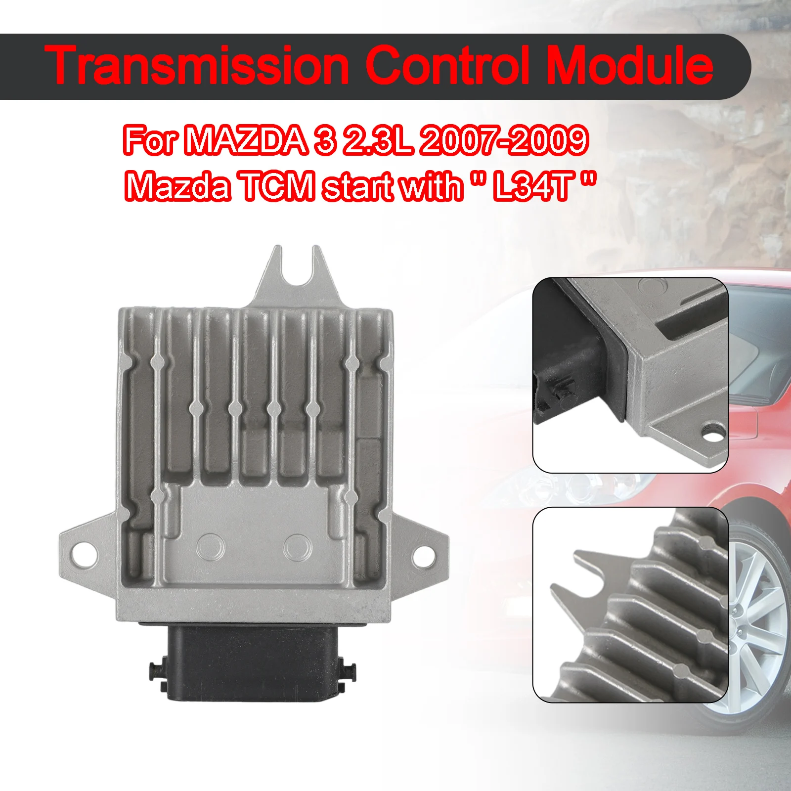 Areyourshop Transmission Control Module TCM for MAZDA 3 2.3L 07-09 L34T Tested Reprogrammed Car Accessories
Areyourshop Transmission Control Module TCM for MAZDA 3 2.3L 07-09 L34T Tested Reprogrammed Car Accessories