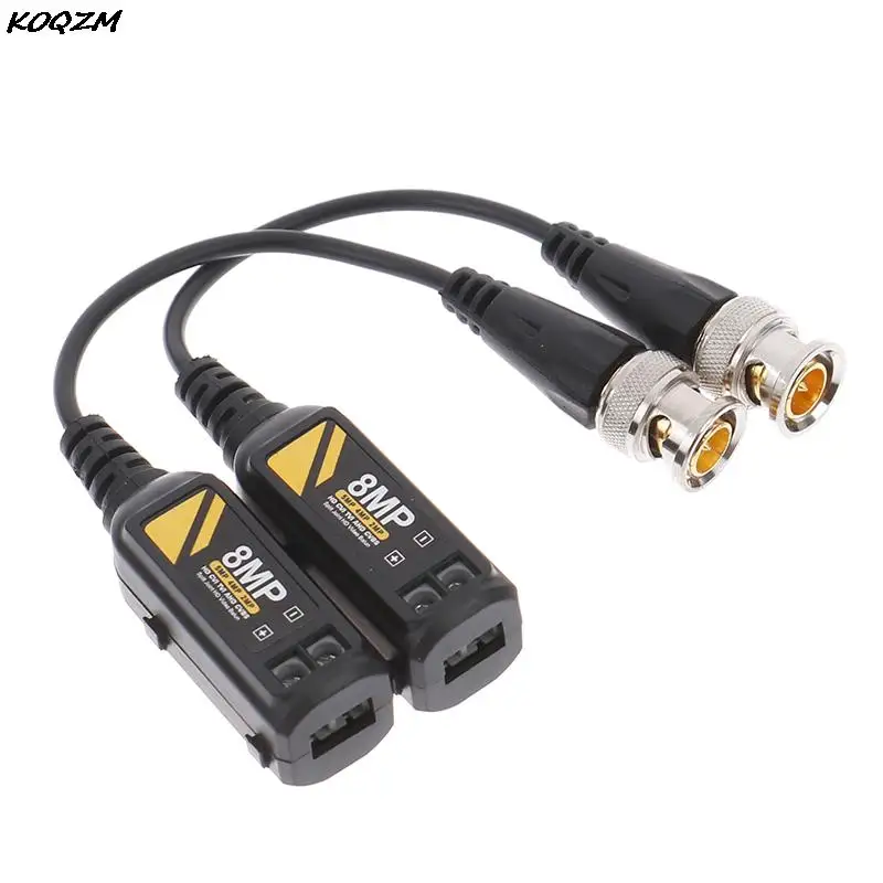 1 пара 8MP BNC Video CVBS AHD Balun коннектор Трансмиссия передатчик с витой парой кабель видеонаблюдения Поддержка HD 8MP AHD/CVI/TVI камера
1 пара 8MP BNC Video CVBS AHD Balun коннектор Трансмиссия передатчик с витой парой кабель видеонаблюдения Поддержка HD 8MP AHD/CVI/TVI камера