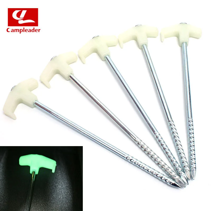 5PCS Glow-in-the-dark ground pegs outdoor camping tent pegs fluorescent 25CM canopy steel pegs accessories tent stakes
5PCS Glow-in-the-dark ground pegs outdoor camping tent pegs fluorescent 25CM canopy steel pegs accessories tent stakes