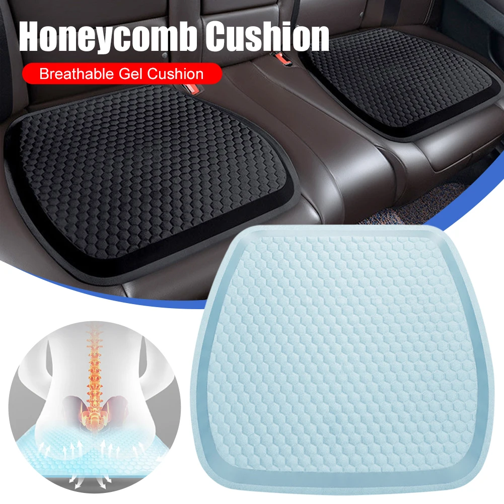 Breathable Gel Car Seat Cushion Honeycomb Cooling Seat Pad Pressure Relief For Car Home Office Chair Summer Supplies Tools
Breathable Gel Car Seat Cushion Honeycomb Cooling Seat Pad Pressure Relief For Car Home Office Chair Summer Supplies Tools
