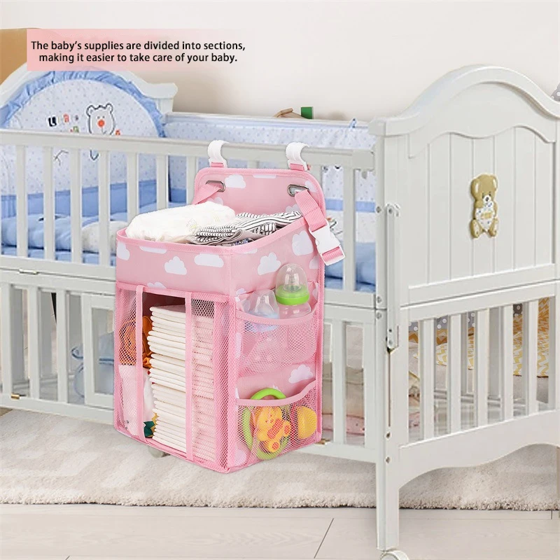 Baby Bed Organizer Hanging Bag Newborn Crib Foldable Diaper Storage Bags for Baby Care Infant Bedding Set Feeding Bottle Bags
Baby Bed Organizer Hanging Bag Newborn Crib Foldable Diaper Storage Bags for Baby Care Infant Bedding Set Feeding Bottle Bags