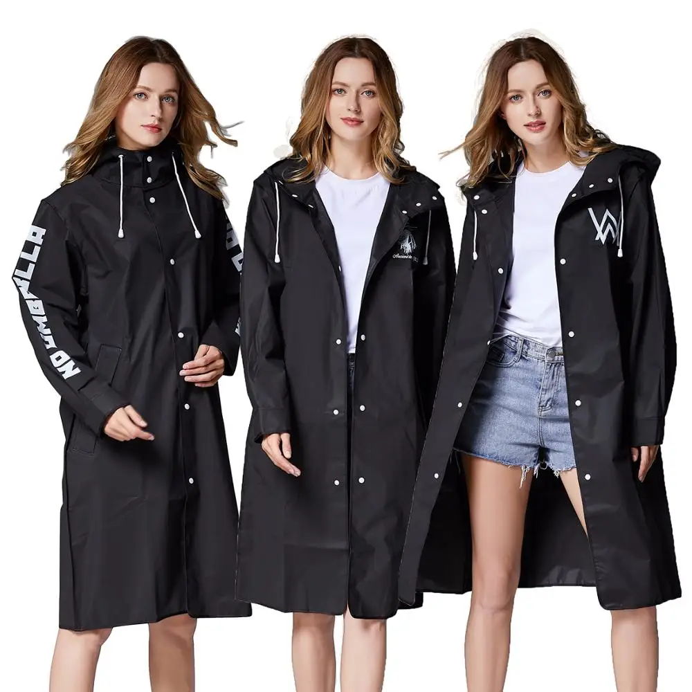 Women Waterproof EVA Raincoat ,Rainwear Men Portable Outdoor Travel Cape Cover Hooded black fashion
Women Waterproof EVA Raincoat ,Rainwear Men Portable Outdoor Travel Cape Cover Hooded black fashion
