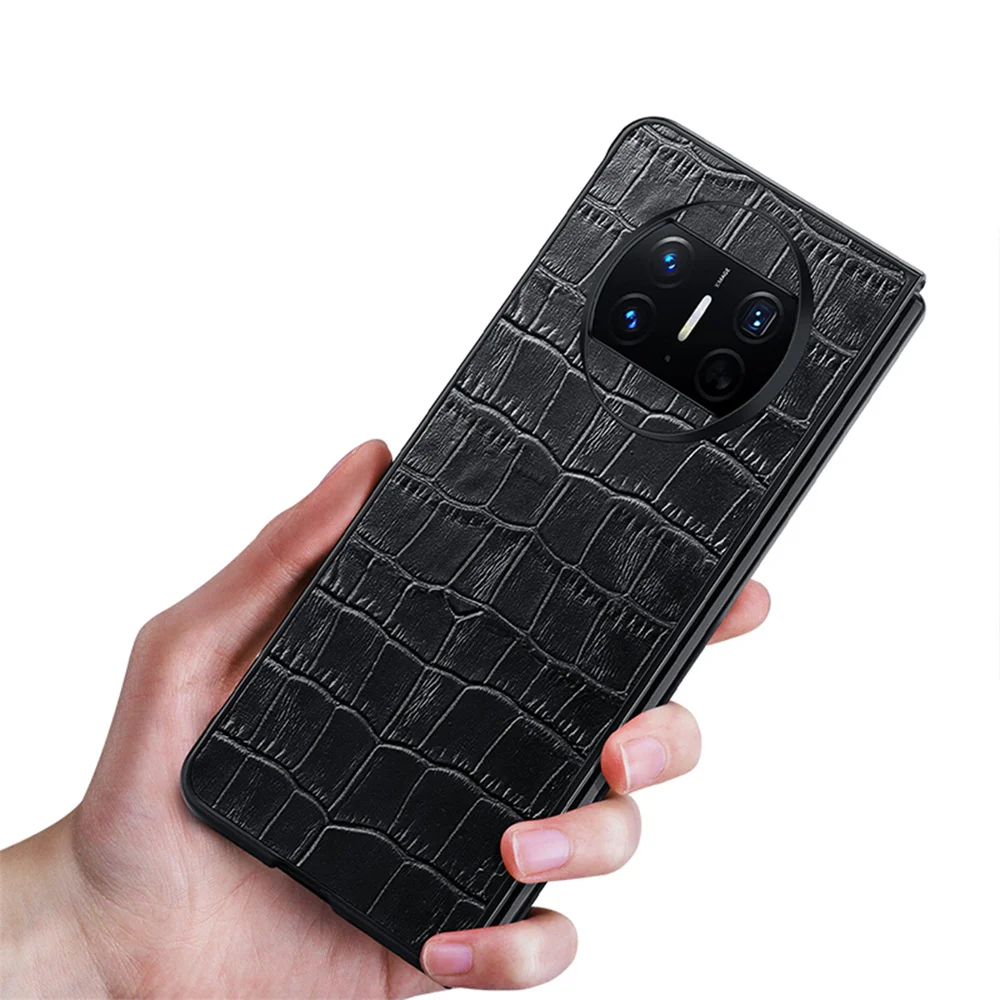 New Arrival Huawei Mate X3 Case 3D Crocodile Grain Genuine Leather Case for Huawei Mate X3 Shockproof Folding Screen Phone Case
New Arrival Huawei Mate X3 Case 3D Crocodile Grain Genuine Leather Case for Huawei Mate X3 Shockproof Folding Screen Phone Case