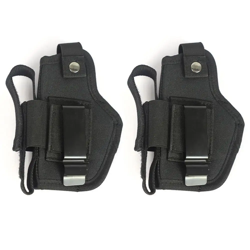 2Pcs Outdoor Gun Holster Nylon Fabric Sleeve Multi-Functional Portable Invisible Gun Bag Protective Sleeve For Left Right Hands
2Pcs Outdoor Gun Holster Nylon Fabric Sleeve Multi-Functional Portable Invisible Gun Bag Protective Sleeve For Left Right Hands